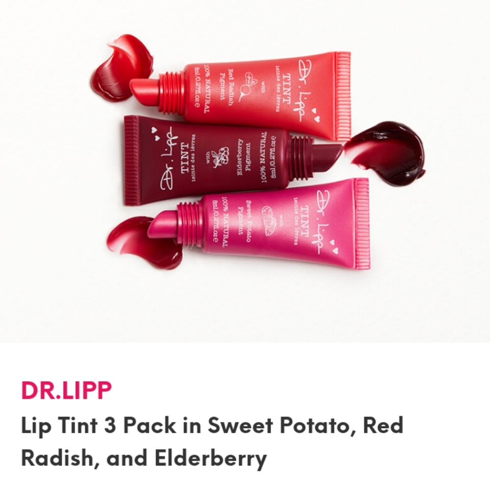 Tinted Lip Balm-3 pack